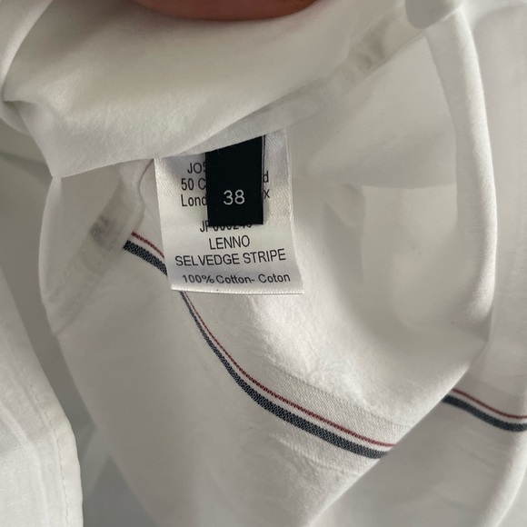Joseph Lenno Selvedge Stripe Cotton Shirt - Picture 7 of 8